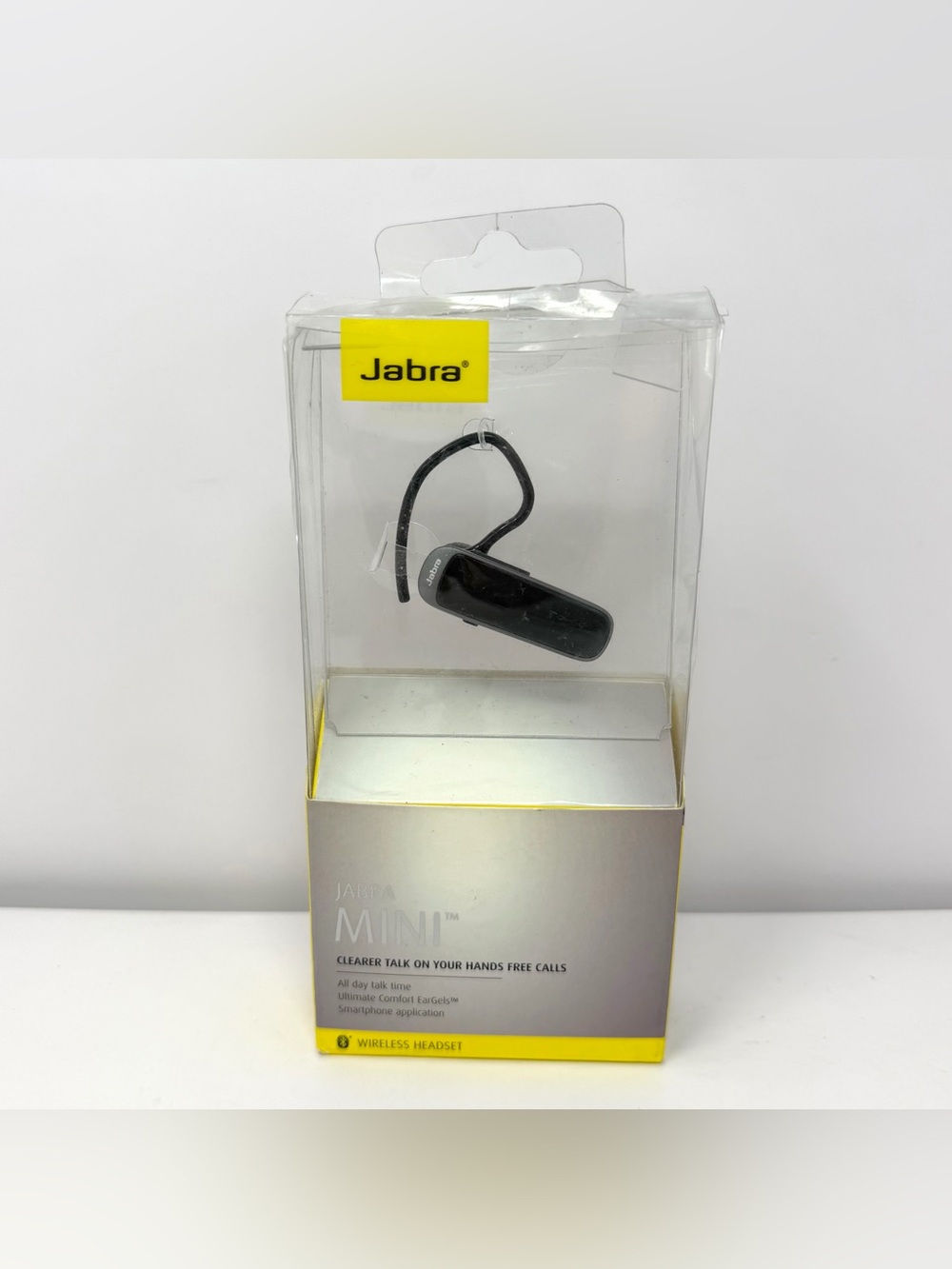 Jabra MINI Bluetooth Wireless Mono Ear-Hook Headset w/ Built-In Mic, Black NOS